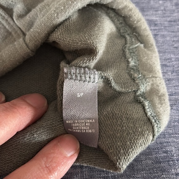 Women’s Aerie Size S Cropped Lightweight Oversized Hoodie - Picture 6 of 7